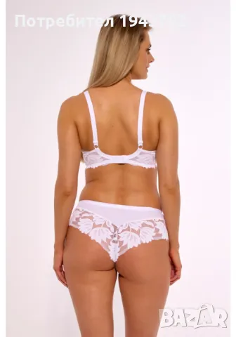 Красив push up сутиен в бял цвят SOPHIA 1225 Gaia, снимка 3 - Бельо - 47521276