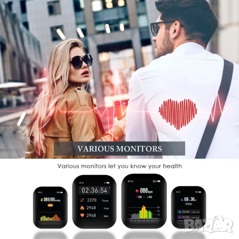 Смарт часовик, снимка 8 - Смарт гривни - 50227253