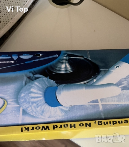 Моп пеперуда и Безкабелна четка за почистване на дома , снимка 4 - Мопове, кофи, четки и метли - 51470403