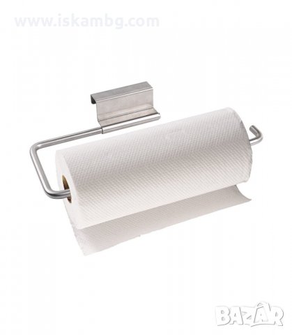 МЕТАЛНА СТОЙКА ЗА ДОМАКИНСКА ХАРТИЯ ЗА ШКАФ, ИНОКС - код 3113, снимка 2 - Други стоки за дома - 33946681