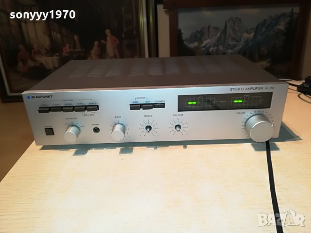 поръчан-blaupunkt a-110 amplifier-produced in japan-внос switzеrland, снимка 3 - Ресийвъри, усилватели, смесителни пултове - 29770908