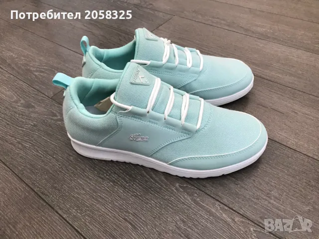 ЦЕНА ПОДАРЪК!!! Оригинални маратонки Lacoste - 39, снимка 3 - Маратонки - 50028497