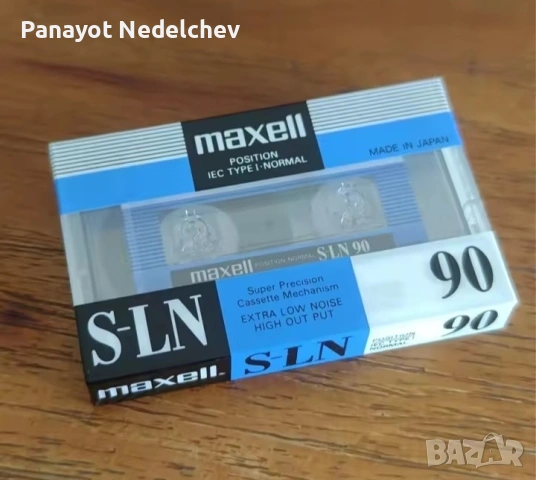 Аудио касета MAXELL S - LN 90 , снимка 3 - Аудио касети - 54083486