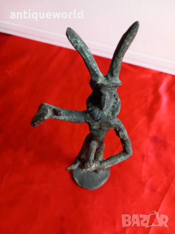 Фавн , САТИР, Бронзова Пластика ,Фигура , Статуетка, снимка 5 - Антикварни и старинни предмети - 51212938