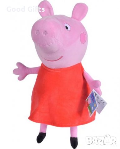 Плюшена играчка Peppa Pig - Прасенцето Пепа, 33 cm, снимка 2 - Плюшени играчки - 31155319
