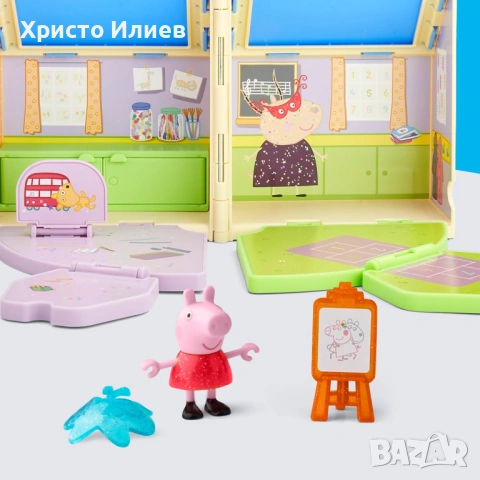 Peppa Pig Изскачаща площадка детска за игра на Пепа, снимка 7 - Фигурки - 53877996