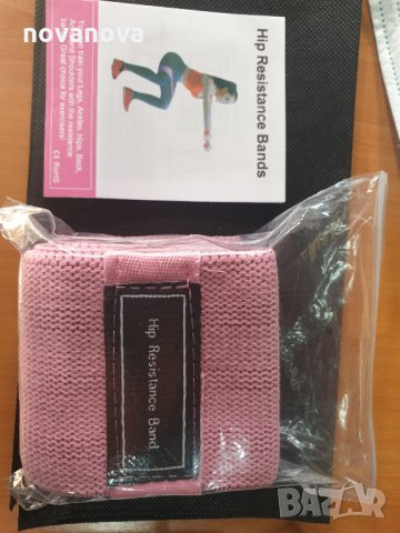 Фитнес Ленти , Ластици, Текстилни , resistance band, снимка 13 - Фитнес уреди - 31422032