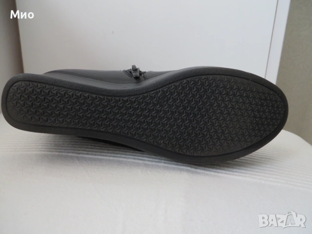Черни боти от естествена кожа, номер 39, снимка 7 - Дамски боти - 53927002