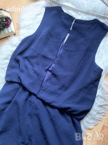Тъмно синя рокля Онли, снимка 3 - Рокли - 42810078