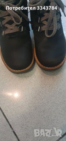 Кожени боти Clarks, снимка 3 - Детски боти и ботуши - 38130428