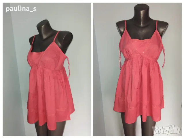 Три броя / Туника с презрамки "Just female", "Next" и "Wet seal" , снимка 8 - Туники - 28459022