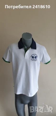 La Martina Pique Cotton  Mens Size M НОВО! ОРИГИНАЛ! Мъжка Тениска!, снимка 3 - Тениски - 50486626