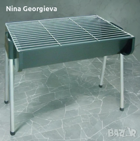 Метално барбекю на дървени въглища LAMARQUE LSQ-4831, снимка 2 - Барбекюта - 53304853