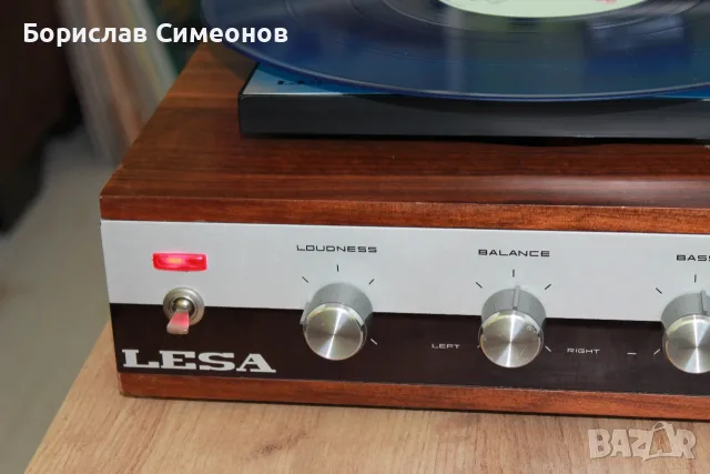 Грамофон Lesa HF 800/GV, снимка 2 - Грамофони - 56449018