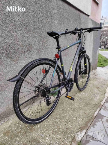 28 цола алуминиев велосипед с 21 скорости усилени капли амортисьори предни като нов , снимка 2 - Велосипеди - 53372927