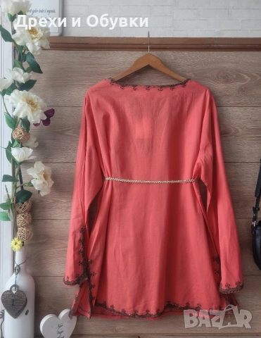 Нова с етикет туника корал ХЛ/2ХЛ , снимка 10 - Туники - 54340674