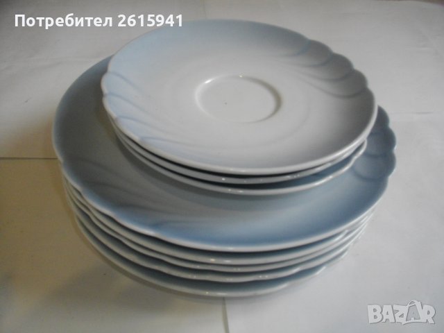 Seltmann Weden Bavaria Porcelan W.Cermany Dxx-ф145-ф195мм-8 бр.Чинии Антикварни, снимка 2 - Чинии - 39874614
