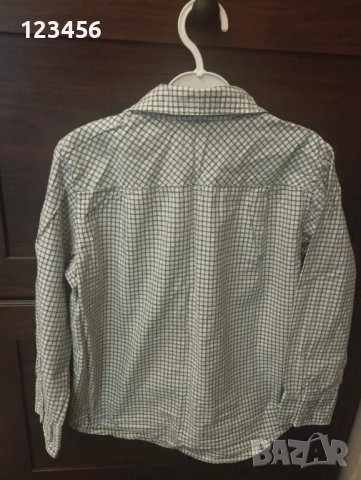 Памучни ризи за момчета 116 и 122 размер , снимка 6 - Детски ризи - 50593100