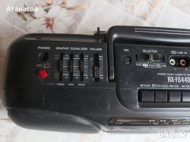 Panasonic RX-FS440 радио и касетофон, снимка 4 - Радиокасетофони, транзистори - 42308652