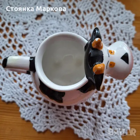 Каничка за мляко с форма на кравичка, снимка 4 - Форми - 49032599