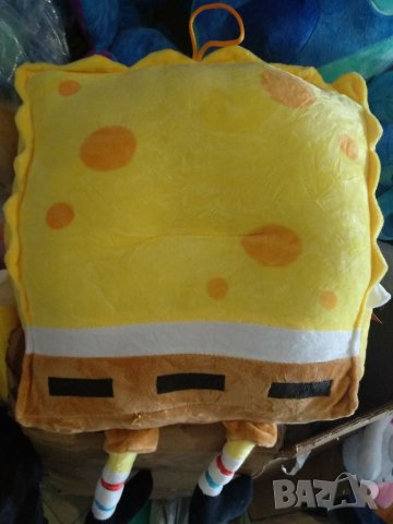 Голям Спонж Боб,около 105см, снимка 2 - Плюшени играчки - 37672803