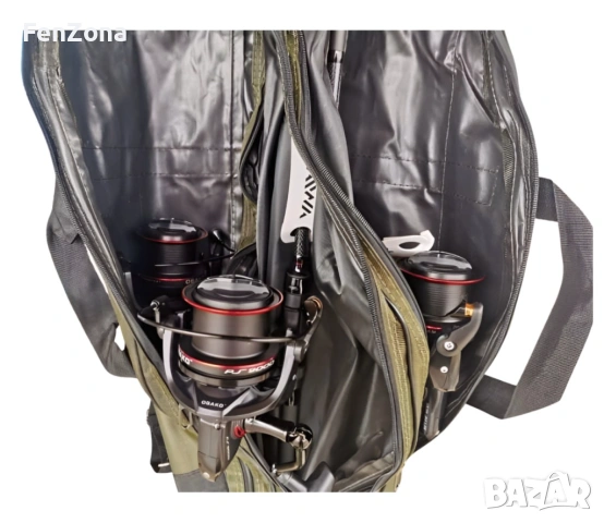 Троен калъф за въдица Osako,3 размера, снимка 4 - Екипировка - 54101075