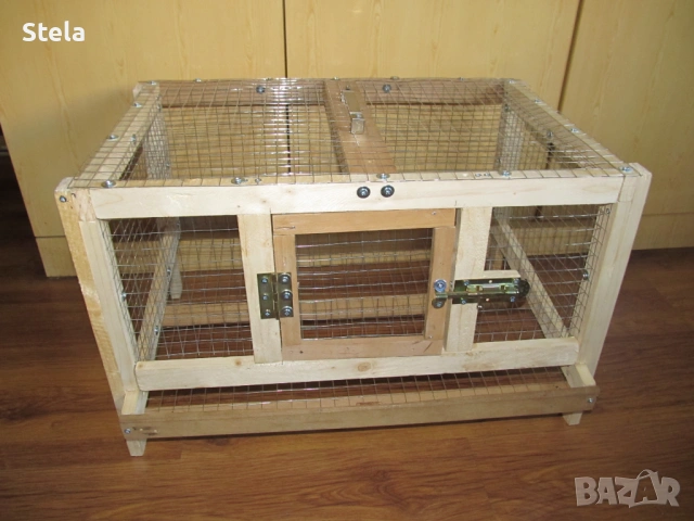 ДЪРВЕНА КЛЕТКА ЗА ПЪДПЪДЪЦИ 