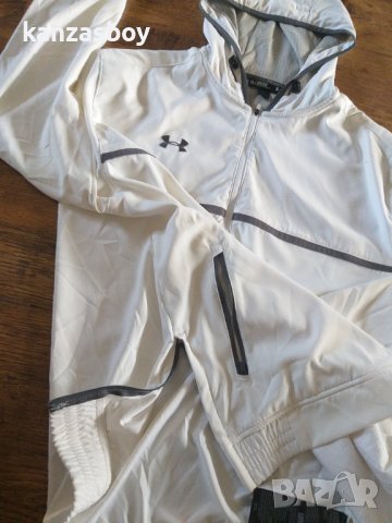 Under Armour Men's White Win It CGI Hood - страхотна мъжка блуза ХЛ , снимка 10 - Блузи - 42081625