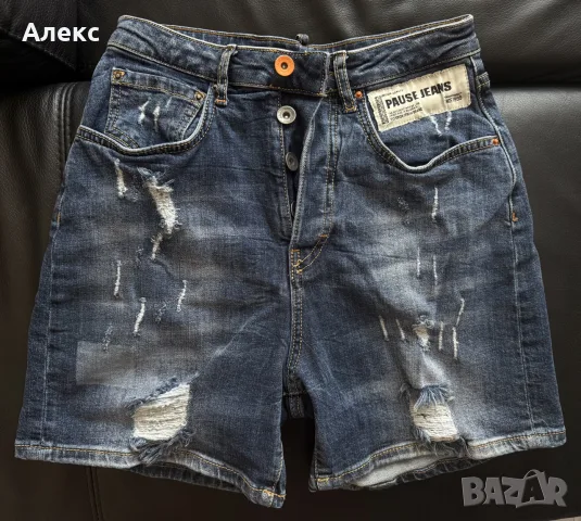PAUSE Jeans SINDY – дамски къси дънкови панталони