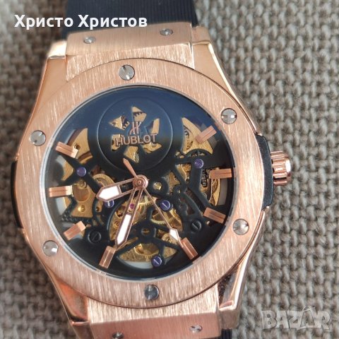 Мъжки луксозен часовник Hublot Big Bang Geneve Vendome Skeleton 