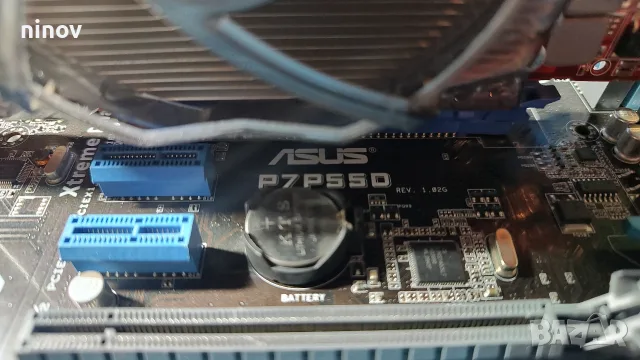 Дънна платка ASUS P7P55D., снимка 4 - Дънни платки - 55891565