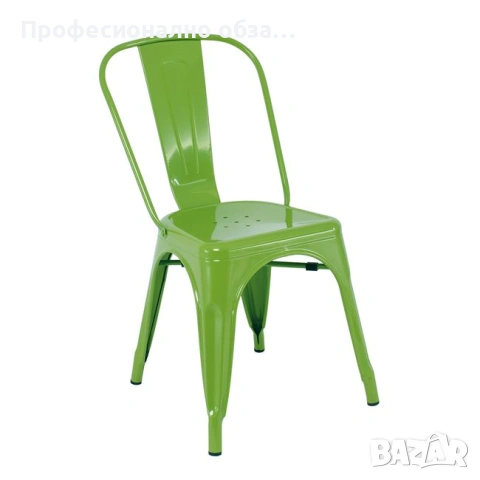 Цветни метални столове за заведение,градина,кафене,веранда- жълт,червен,лайм,зелен,черен,бял