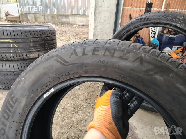 4бр.летни гуми BRIDGESTONE 225 60 18 DOT22 цена за брой, снимка 4 - Гуми и джанти - 55708756