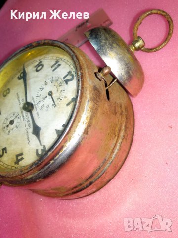 GUSTAV BECKER Стар БУДИЛНИК Гарантиран от БРАТЯ ГЕОРГИЕВИ Магазин ЛОНЖИН ПЛЕВЕН - ЦАРСКО ВРЕМЕ 43680, снимка 12 - Антикварни и старинни предмети - 44466401