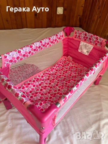 Детски играчки: кухня, докторски комплект, PlayDoh, легло за кукли, столче за кукли, люлка за кукли, снимка 5 - Кукли - 50495156