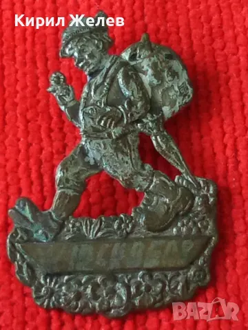 ПОСРЕБРЕНА АЛПИЙСКА ТУРИСТИЧЕКА АЛПИНИСТКА ЗНАЧКА ШВЕЙЦАРСКА РЯДКА 18382, снимка 14 - Колекции - 30967407