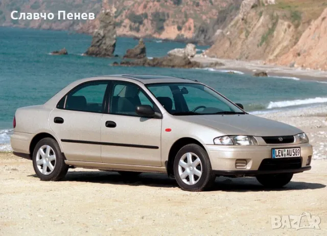 Носач преден ляв за MAZDA 323(BA) от 1994 до 1998г., снимка 4 - Части - 49063132