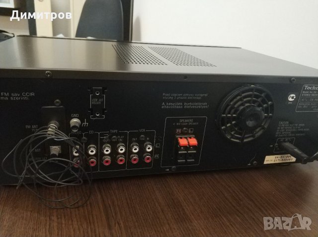 Стерео ресивър Technics SA-EX100, снимка 4 - Ресийвъри, усилватели, смесителни пултове - 35646835