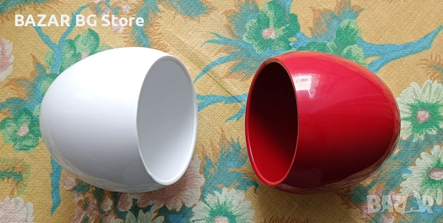 Комплект керамични саксии за цветя. Нови.