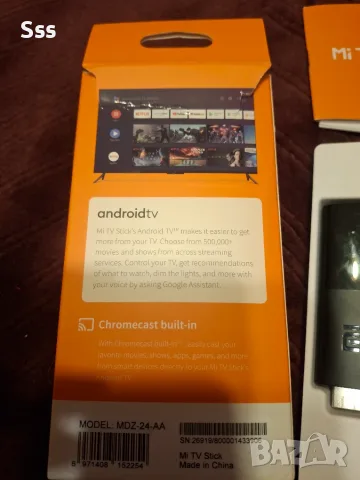 Xiaomi Mi TV Stick, Android, мултимедиен плейър, снимка 4 - Плейъри, домашно кино, прожектори - 56453704