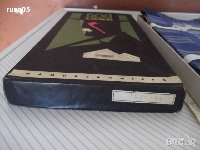 Комплект "LORD" памучни мъжки носни кърпички в кутия, снимка 3 - Други - 51787309