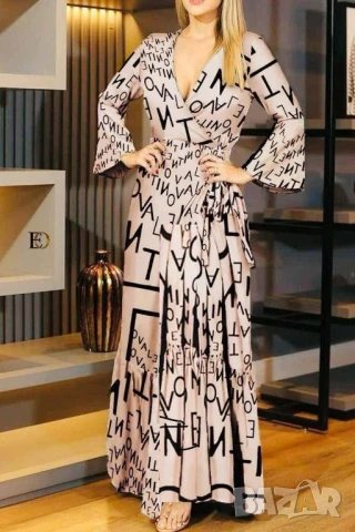 дълги рокли тип риза versace valentino garavani christian dior dolce gabbana louis vuitton , снимка 7 - Рокли - 50574326