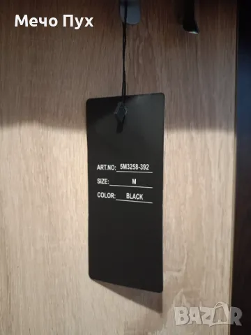 Дамско черно Яке, снимка 3 - Якета - 48552410