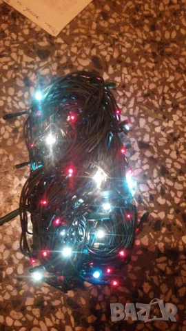 Коледни лампички Цветных микроламп - 50000 часов работы - Гирлянда Электрическая, снимка 11 - Декорация за дома - 51436847