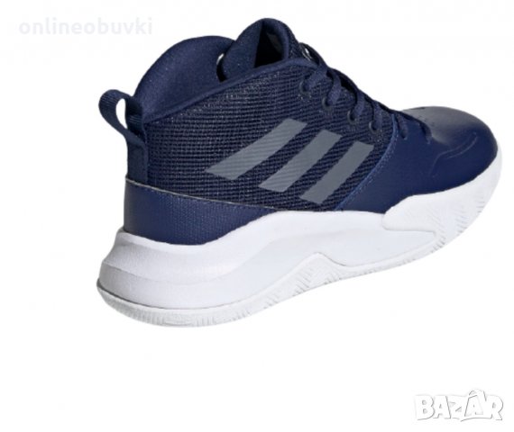 НАМАЛЕНИЕ!!!Спортни обувки за баскетбол ADIDAS OwntheGame Тъмно сини№33 1/2, снимка 4 - Детски маратонки - 31302297