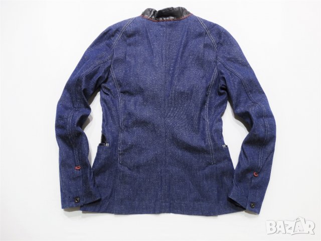G-star ESSENTIALS Limited Edition RE TAILORED BLAZER Дамско Дънково Яке Сако Размер М, снимка 13 - Якета - 29619183