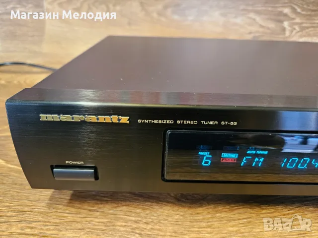 Тунер Yamaha ST-53 Synthesized Tuner – Прецизен кварцов прием, Топъл звук, снимка 8 - Декове - 55736233