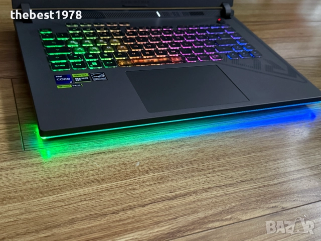 ROG Strix G16`i9-13980HX/RTX 4070/32GB DDR5/1TB NVMe/WQXGA/RGB, снимка 5 - Лаптопи за игри - 52471171