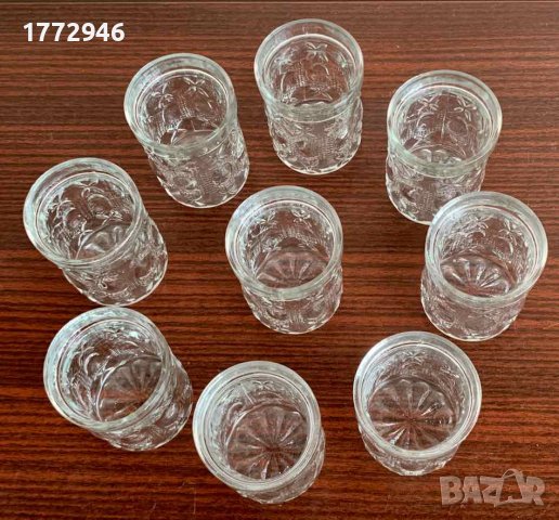 Стъклени чаши 12 бр (100 мл 9 броя, 200 мл 3 броя), снимка 4 - Чаши - 42592166
