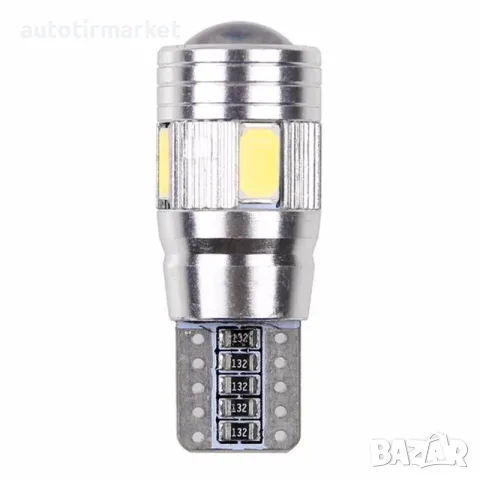 LED крушки T10 2бр/кт – CANBUS LED – T94, снимка 3 - Аксесоари и консумативи - 56054032
